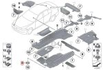 BMW F02 F07 F10 F06 F12 F13 Cover Tutup Bulat Lubang Akses Kolong - Image 4