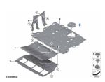 Original BMW G01 X3 G02 X4 Cover Tutup Bulat Akses Kolong Mesin - Image 4