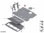 Original BMW G01 X3 G02 X4 Cover Penutup Kolong Bawah Mesin - Image 3