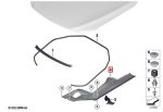 Original BMW F01 F02 Cover Seal Karet Samping Kap Mesin KANAN - Image 5