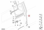 Ori MINI Clubman R55 Karet Pintu Pilar B Belakang KANAN 51767167230 - Image 5