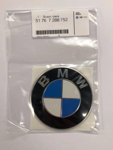 Original BMW F30 F32 Engine Hood Badge Emblem Logo Kap Mesin Depan