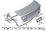 Original BMW F32 F82 M4 Trunk Lid Gasket Karet Seal Bagasi - Image 3