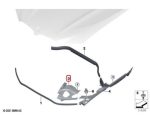 Original BMW G01 X3 G02 X4 Cover Depan Ruang Kap Mesin KIRI - Image 5