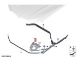 Original BMW G01 X3 G02 X4 Cover Depan Ruang Kap Mesin KANAN - Image 5
