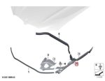 Original BMW G01 X3 G02 X4 Cover Seal Karet Samping Kap Mesin KANAN - Image 5