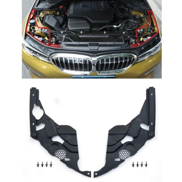 Original BMW G20 G21 Cover Seal Headlamp Lampu Depan FULL SET + CLIP