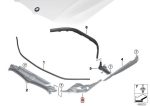 Original BMW G20 G21 Cover Seal Headlamp Lampu Depan FULL SET + CLIP - Image 4