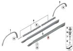 Original BMW E84 X1 X Line Side Skirt Rocker Panel Trisplang KIRI - Image 5