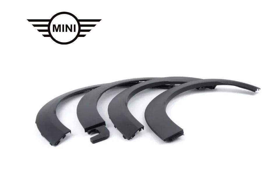 51777376011-12,51777365161-62_A Original MINI F55 F56 JCW Wheel Arch Lis Over Fender Flare 4 SET - Image 1