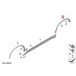 Original BMW G01 X3 Lis Over Fender Flare Wheel Arch BELAKANG KIRI 51777400669 - Image 6