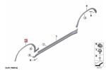 Original BMW G01 X3  Lis Over Fender Flare Wheel Arch DEPAN KIRI - Image 5