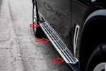 Ori BMW G05 X5 Foot step Aluminium Rubber Insert Pijakan Kaki KANAN