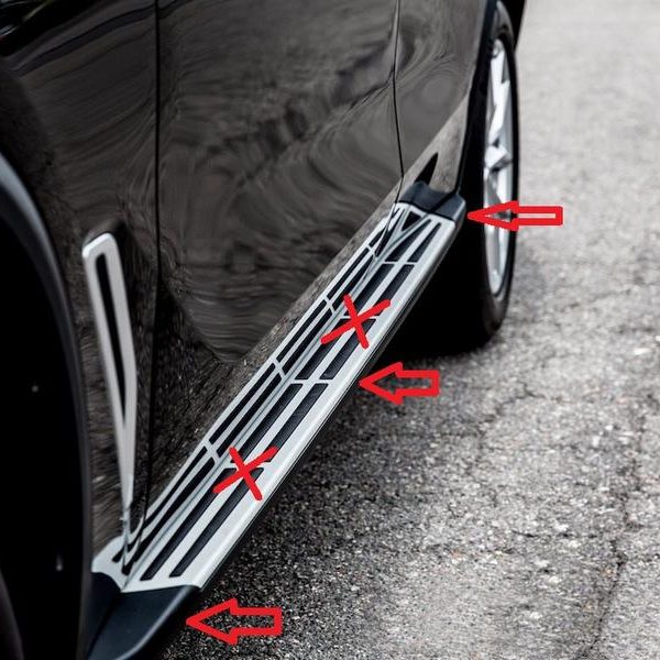 Ori BMW G05 X5 Side Skirt Foot Step Running Board Pijakan Kaki KIRI