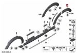 Original MINI R60 Wheel Arch Lis Over Fender Flare Belakang KANAN - Image 5