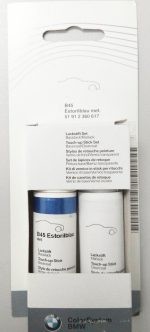 Original BMW Estoril Blue B45 Touch Up Paint Cat Oles Mobil