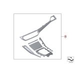 Original BMW G20 M Performance Carbon Fiber Alcantara Interior Trim - Image 6