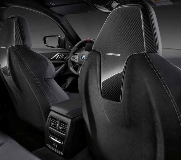 Ori BMW F91 F92 M8 Performance High Gloss Carbon Fiber Seat Back Cover