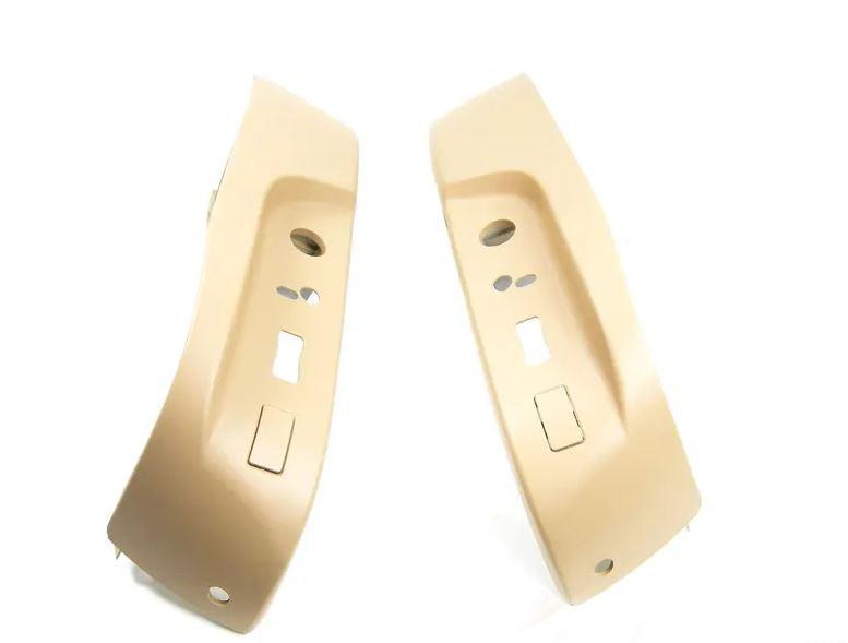 52107058011_A Ori BMW E38 E39 Cover Trim Panel Jok Depan Electric Seat Sand Beige - Image 1
