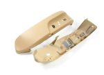 Ori BMW E38 E39 Cover Trim Panel Jok Depan Electric Seat Sand Beige - Image 3