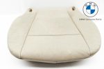 Original BMW Cover Jok Kulit Depan Bagian Bawah Hellbeige Beige LCHC