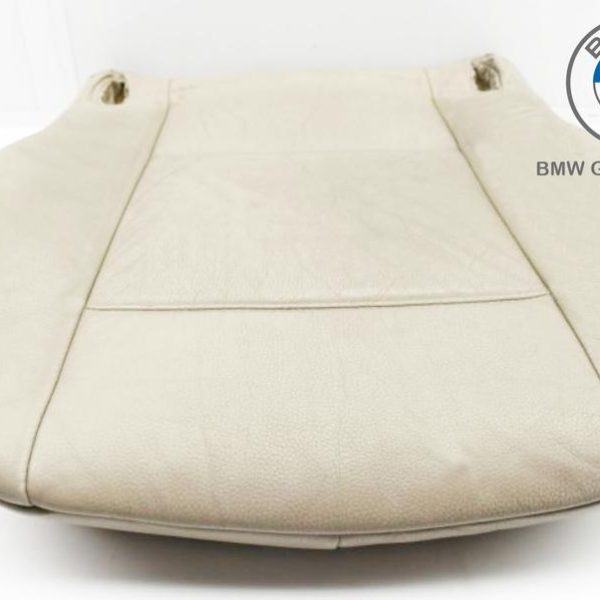 Original BMW Cover Jok Kulit Depan Bagian Bawah Hellbeige Beige LCHC
