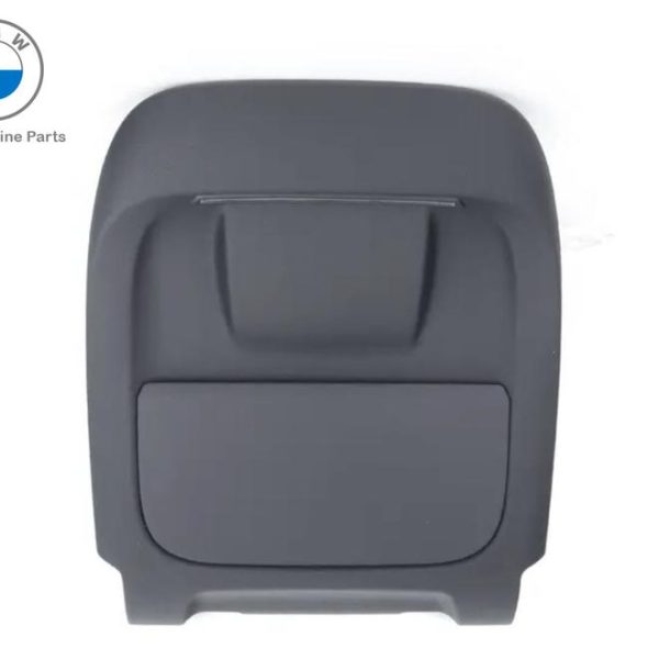 BMW F15 X5 F16 X6 Backrest Pocket Cover Belakang Sandaran Jok Hitam