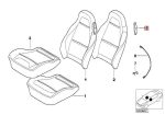 Original BMW Z3 Seat Belt Guide Cantolan Sabuk Pengaman di Jok KIRI - Image 4