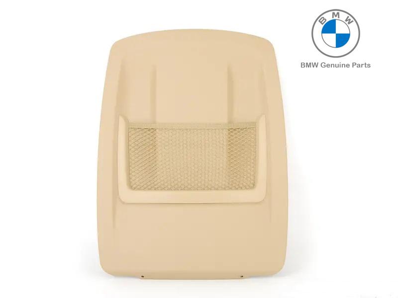 52109166910_A BMW E90 E84 X1 Backrest Trim Cover Jaring Belakang Jok Depan Beige - Image 1