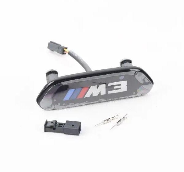 Original BMW F80 M3 Trim Cover Logo Emblem M3 Lampu Jok Depan
