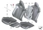 Original BMW F82 F83 M4 Trim Cover Lampu Jok Depan - Image 4
