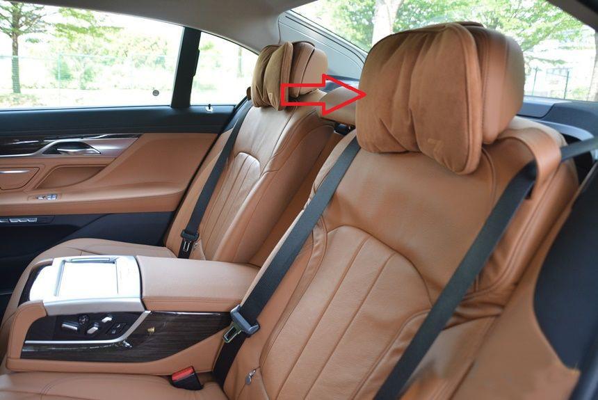 52207416165_A Original BMW G11 G12 7 Series Cuddle Pillow Head Rest Belakang - Image 1