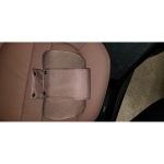 Original BMW G05 X5 G07 X7 Cuddle Pillow Head Rest Belakang Cognac - Gambar 5