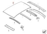 Original BMW E92 Coupe Carbon Fiber M3 Roof 54108045327 - Gambar 6