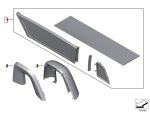 Original MINI E89 Z4 Wind Deflector Set 54347200808 - Image 5