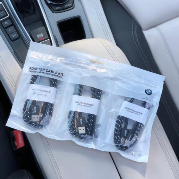 Original BMW Cable Kit Kabel Type C Lightning Micro-USB , USB Type C