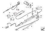 Original BMW E60 PRE-LCI Kabel + Skun Positif Aki Battery Cable - Image 6