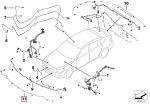 Original BMW F10 LCI Wiring Set PDC Kabel Sensor Parkir Depan - Image 3