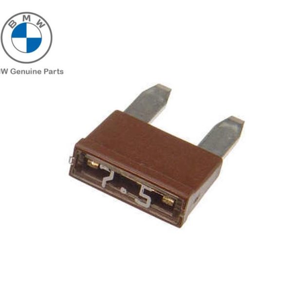 Original BMW Sekring MINI 7.5 Ampere FUSE 7.5A Coklat 61136917402