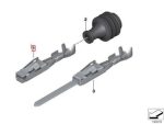Original BMW Terminal socket for MLK 1,2 0,25-0,5 MM²/AG 12527502932 61138722290 - Image 4