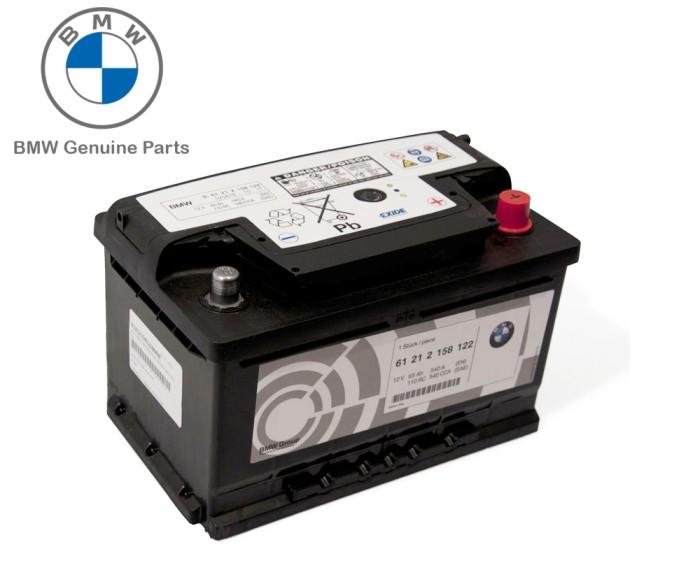 61212432651_A Original BMW E30 E36 E12 E28 Accu Battery 65Ah 65 Ah Aki 61212432651 - Image 1