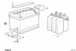 Original BMW E30 Accu Battery 55Ah Aki 61218377139 - Image 5