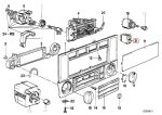 Original BMW E30 Tombol AC dan Sirkulasi Udara AC 61311372051 - Image 5