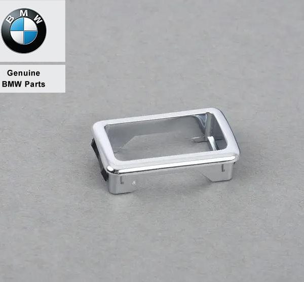 BMW E36 Chrome Line Curved Frame Bingkai Tombol Power Window Belakang