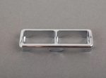 BMW E36 Chrome Line Frame Bingkai Tombol Power Window Depan KIRI - Image 3
