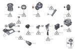 Ori MINI R55 R56 R57 R58 R59 R60 Knob Tombol Kaca Spion 61313422622 - Image 5