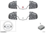 Original BMW G20 G30 G05 G06 G07 G29 Tombol Multifungsi Stir M Sport