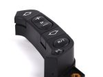 Original BMW E46 Tombol KIRI Radio Audio Stir Multifungsi 4 Spoke
