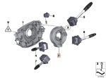 Original Rolls Royce Phantom RR1 Drophead Coupe Clock Spring Slip Ring - Gambar 5