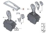BMW F06 F07 F10 F12 F13 Cover Trim Gear Selector Shifter 61319189065 - Gambar 4